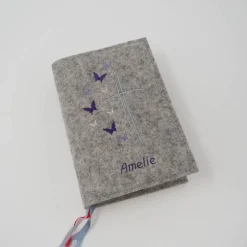 Gotteslobhülle aus Wollfilz