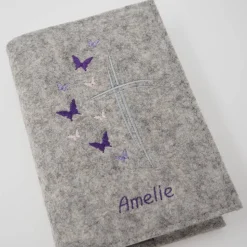 Gotteslobhülle aus Wollfilz