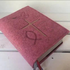 Gotteslobhülle aus Wollfilz - Gotteslobeinband - Schutzhülle für das Gotteslob - Personalisierbar -