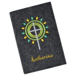 Gotteslobhülle Filz Kommunion Firmung Wollfilz Filzeinband Geschenk Gotteslob Hülle Filzhülle