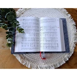 Gotteslobhülle Filz Kommunion 2025 kommt her und esst! personalisierbar Einband Handgemachte Filzhülle Kommunion