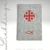 Gotteslobhülle JERUSALEM KREUZ Filz. Gesangbuch. Gotteslob  KL238