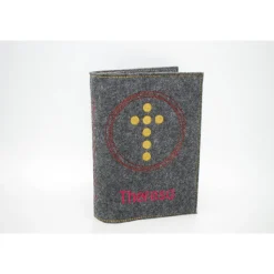 Gotteslobhülle Kreuz im Kreis Gebetbuch Hülle Geschenk Kommunion Firmung Rosenkranz religiös personalisierbar