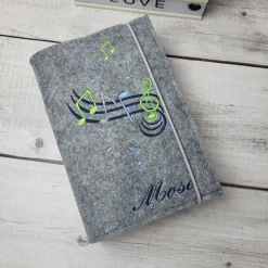 Gotteslobhülle Noten und Musikschlüssel, Kommunion