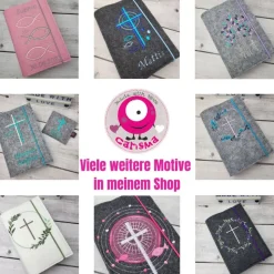 Gotteslobhülle Noten und Musikschlüssel, Kommunion