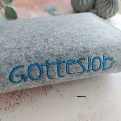 Gotteslobhülle/Gesangsbuchhülle aus Filz