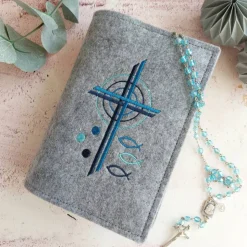 Gotteslobhülle/Gesangsbuchhülle aus Filz