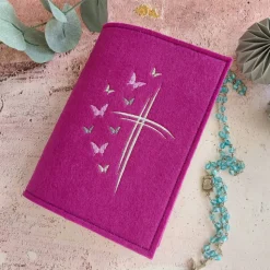 Gotteslobhülle/Gesangsbuchhülle aus Filz