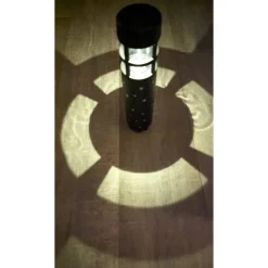 Grabbleuchte, Grabkerze, weihnachtlich, Solar