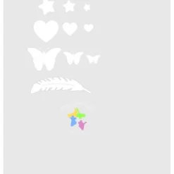 Grabdeko Kindergrab | Deko für Sternenkinder | Grabgestaltung Kind | Regenbogenfolie | wetterfest