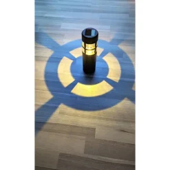 Grablicht Solar Kerze, Personalisiert,Sterne mit Herzen, Gedenklicht, Trauerlicht, Erinnerungslicht, Grab