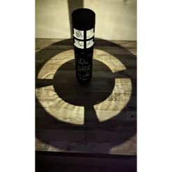 Grablicht Solar Sternenkind Mond und Sterne, Personalisiert, Kerze, Gedenklicht, Trauerlicht, Erinnerungslicht, Grab