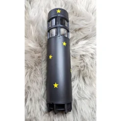 Grablicht Solar Sternenkind Mond und Sterne, Personalisiert, Kerze, Gedenklicht, Trauerlicht, Erinnerungslicht, Grab