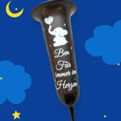 Grabvase für Kinder/Sternenkinder. Grabschmuck Kinder