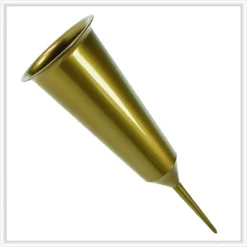 Grabvase Friedhofsvase Tulpe - modern mit Spruch und Betende Hände - Grabvase mit Beschriftung Blumenvase für Friedhof