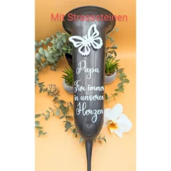 Grabvase, Grabdeko, Grabschmuck