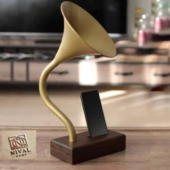 Grammophone Akustik Iphone Handy Akustik Gastgeschenk Gold