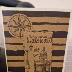 Gratulationskarte / England / Wunscherfüller / Traumreise England / Reisewünsche England / Reisen / Urlaubswunsch