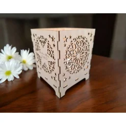 Graviertes Holzlicht Sternenkind • Trauerlicht • Erinnerung & Geschenk • Hochzeitslicht • Hochzeitsgeschenk