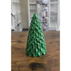 Grüne Glitzer Weihnachtsbäume - Tanne -