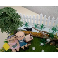 Großeltern Geschenk Garten Deko – Einzigartige Szene für Oma & Opa vom SaBienchenshop