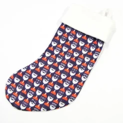 Großer Nikolausstiefel Nikolaussocke Nikolausstrumpf handgefertigt Nikolausgesicht Mütze personalisierbar Namen