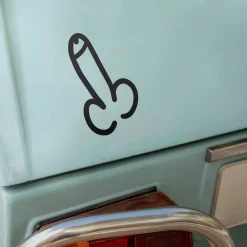 Großer Penis Aufkleber – Biggus Diggus | Autosticker | Pimmel Autoaufkleber JGA Junggesellenabschied | Scherz