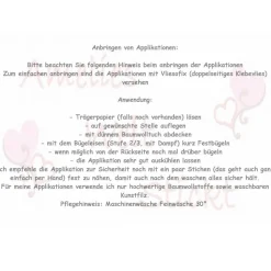 Großes Piratenschiff Applikation Set – Piratin & Namensbutton für Schultüte, personalisiert, Handarbeit