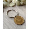 Groschen Schlüsselanhänger – Original 10 Pfennig Münze als Retro Geschenk