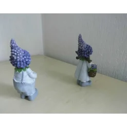 Gärtner Paar Lavendel – Deko & Bastelfigur aus Resin für Geschenke oder Torten