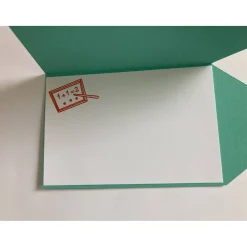 Grußkarte als Bleistift Glückwunschkarte "Zur Einschulung" " Schulanfang" Handgefertigt