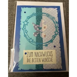 Grußkarte Geburt