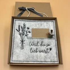 Grußkarte, Geldgeschenk, Geschenkbox, Gutscheinbox, .., DANKE Geschenk...