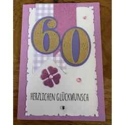 Grußkarte oder Einladung Geburtstag