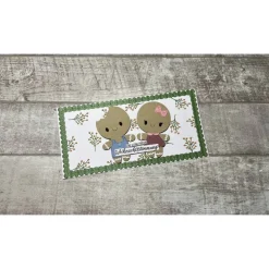 Grußkarten / Glückwunschkarten für die Weihnachtszeit, Lebkuchenmännchen, Weihnachtsstimmung im Advent, Weihnachtskarten