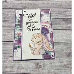 Grußkarten / Glückwunschkarten zum Geburtstag oder anderen Anlässen, „Fühl dich gedrückt aus der Ferne“ Grüße Handarbeit