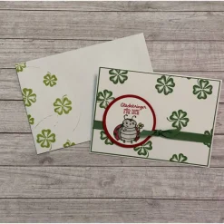 Grußkarten / Glückwunschkarten zum Geburtstag oder anderen Anlässen, „Glücksbringer für dich“, Marienkäfer, Stampin Up