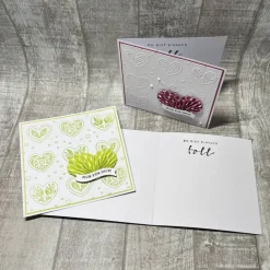 Grußkarten Glückwunschkarten „Du bist toll“ Cards Karten Valentinstag Geburtstag Muttertag Freundin Herzen Stampin‘ Up!