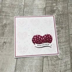 Grußkarten Glückwunschkarten „Du bist toll“ Cards Karten Valentinstag Geburtstag Muttertag Freundin Herzen Stampin‘ Up!