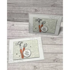 Grußkarten Glückwunschkarten Geburtstag Vatertag Geburtstagskarten Cards Werkzeug Hammer Zange Männerkarten Handmade