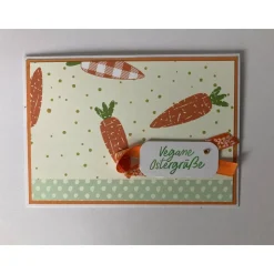 Grußkarten zu Ostern Vegan Handarbeit Stampin’Up Unikate