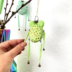 Grumpy Frog, Ostern wird mürrisch! Osterdekoration, Frosch