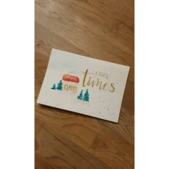 Grusskarte Wintermotiv Aquarell (gedruckt)