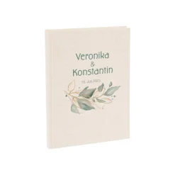 Gästebuch Design Salbei II A5