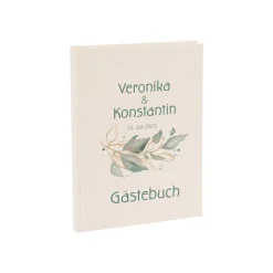 Gästebuch Design Salbei II A5