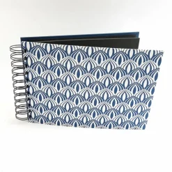 Gästebuch Fotoalbum blau oder beerenfarben schwarze Innenseiten, wahlweise mit Zwischenpapier