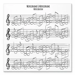 Gästebuch Hochzeit Fingerabdruck Leinwand Personalisiert Liebeslied Brautpaar Geschenk Hochzeitsdekoration Namen 50x50 cm Keilrahmen