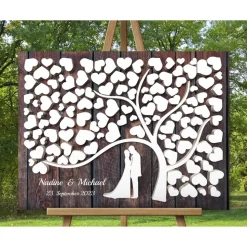 Gästebuch Hochzeit Geburtstag Hochzeitsgästebuch, Hochzeitsbaum