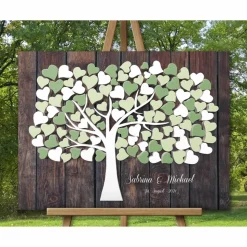Gästebuch Hochzeit Geburtstag Hochzeitsgästebuch, Hochzeitsbaum