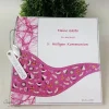 Gästebuch WELLE PINK Kommunion Taufe Konfirmation